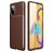 Mobigear Racing Coque Samsung Galaxy M51 Coque arrière en TPU Souple - Marron
