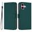 Mobigear Urban Wallet Housse iPhone 16 Etui Porte-Monnaie - Vert