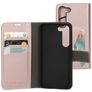 Mobiparts Classic Wallet Housse Samsung Galaxy S23 Etui Porte-Monnaie - Rose