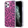 Mobigear Leopard iPhone 12 Pro Max TPU souple Coque arrière - Rose