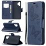 Mobigear Butterfly Housse Samsung Galaxy A32 5G Etui Porte-Monnaie - Bleu