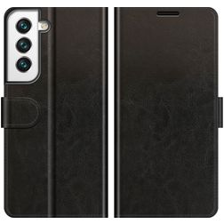Mobigear Wallet Housse Samsung Galaxy S22 Etui Porte-Monnaie - Noir