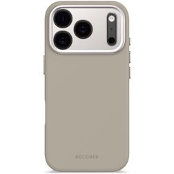 Decoded Coque iPhone 17 Pro Coque arrière en Silicone - Soft Taupe