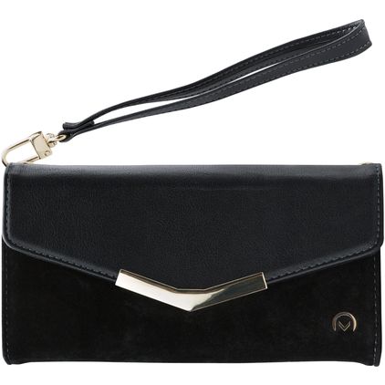Mobilize Gelly Velvet Samsung Galaxy A50 Détachable 2in1 Pochette - Deep Black