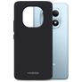 Mobilize Rubber Gelly Coque Xiaomi Redmi Note 17 Coque arrière en TPU Souple - Noir