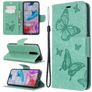 Mobigear Butterfly Housse Xiaomi Redmi 8 Etui Porte-Monnaie - Turquoise