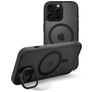 Mobilize Hybrid Pro Coque iPhone 16 Pro Max MagSafe Coque arrière Rigide Anti-Chocs - Noir
