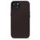 Decoded Coque iPhone 14 Plus MagSafe Coque arrière en Cuir Véritable Anti-Chocs - Chocolate Brown