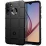 Mobigear Rugged Shield Coque Samsung Galaxy A21 Coque arrière en TPU Souple Anti-Chocs - Noir