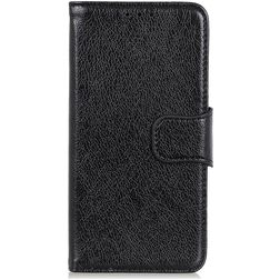 Mobigear Classy Housse HTC Desire 21 Pro Etui Porte-Monnaie - Noir
