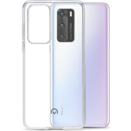 Mobilize Gelly Coque Transparente Huawei P40 Coque arrière en TPU Souple - Transparent