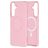 Mobiparts Slim Line Samsung Galaxy A57 MagSafe Plastique rigide Coque arrière - Blush Pink