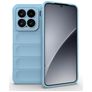 Mobigear Bumpy Coque Xiaomi 15 Coque arrière en TPU Souple - Bleu