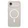 CARE by PanzerGlass Fashionable Coque Transparente iPhone Air MagSafe Coque arrière en Silicone - Transparent