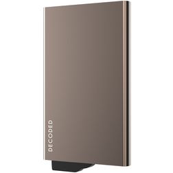 Decoded Card - Porte Cartes en en Titane - 6 Cartes - Compatible MagSafe - Desert Gold