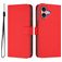 Mobigear Urban Wallet Housse iPhone 16 Etui Porte-Monnaie - Rouge