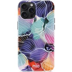 MIO iPhone 15 Pro Max MagSafe Plastique rigide Coque arrière - Flowers