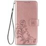 Mobigear Clover Housse Samsung Galaxy A32 4G Etui Porte-Monnaie - Rose doré