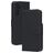 Mobiparts Housse Samsung Galaxy A36 Etui en Cuir Véritable Porte-Monnaie - Noir