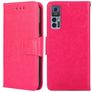 Mobigear Wallet Housse TCL 30 Etui Porte-Monnaie - Rouge