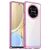 Mobigear Crystal Coque HONOR Magic 4 Lite Coque arrière Rigide - Transparent / Magenta