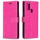 Mobigear Wallet Housse Samsung Galaxy A21s Etui Porte-Monnaie - Magenta