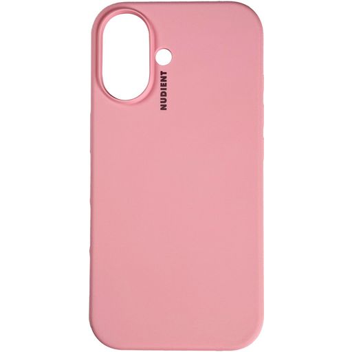 Nudient Base Coque iPhone 16 Plus Coque arrière en Silicone - Baby Pink