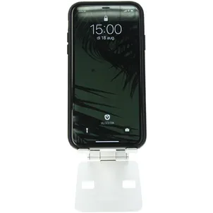 Valenta Aluminum Foldable Support de téléphone - Argent Universel