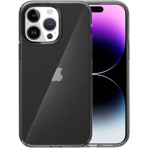 Mobigear Crystal Coque iPhone 15 Pro Coque arrière Rigide - Gris