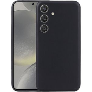 Mobigear Basics Coque Samsung Galaxy S24 FE Coque arrière en TPU Souple - Noir