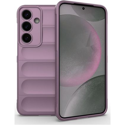 Mobigear Bumpy Coque Samsung Galaxy S25 Plus Coque arrière en TPU Souple - Violet