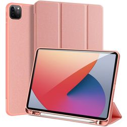 Dux Ducis Domo Coque iPad Pro 11 Pouces (2021) Etui + Porte-crayon - Rose