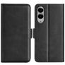 Mobigear Slim Magnet Housse Samsung Galaxy S25 Edge Etui Porte-Monnaie - Noir