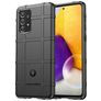 Mobigear Rugged Shield Coque Samsung Galaxy A73 Coque arrière en TPU Souple Anti-Chocs - Noir