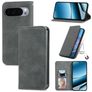 Mobigear Retro Slim Housse Google Pixel 10 Pro XL Etui Porte-Monnaie - Gris