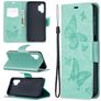 Mobigear Butterfly Housse Samsung Galaxy A32 5G Etui Porte-Monnaie - Turquoise