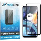 Mobigear Premium Motorola Moto G22 Verre trempé Protection d'écran - Compatible Coque - Noir