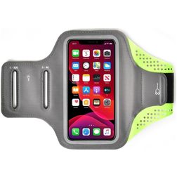 Mobigear Easy Fit Brassard Téléphone Samsung Galaxy A31 Brassard Coque de Sport en Neoprène - Vert