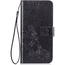 Mobigear Clover Housse Sony Xperia 1 Etui Porte-Monnaie - Noir