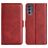 Mobigear Slim Magnet Housse Motorola Moto G62 Etui Porte-Monnaie - Rouge