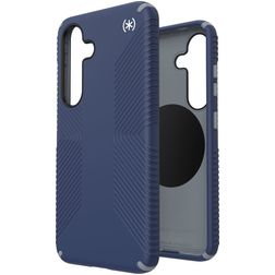 Speck Presidio2 Grip Magnet Coque Samsung Galaxy S25 MagSafe Coque arrière Rigide Anti-Chocs - Coastal Blue