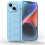 Mobigear Bumpy Coque iPhone 15 Coque arrière en TPU Souple - Bleu