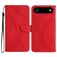 Mobigear Stitch iPhone Air Étui Portefeuille - Rouge