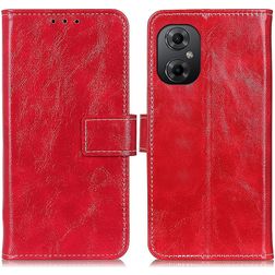 Mobigear Basic POCO M5 Étui Portefeuille - Rouge
