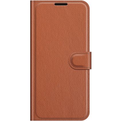 Mobigear Classic Housse TCL 20L Plus Etui Porte-Monnaie - Marron