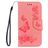 Mobigear Butterfly Housse Samsung Galaxy S8 Etui Porte-Monnaie - Rose