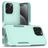 Mobigear Heavy Armor Coque iPhone 16 Pro Max Coque arrière Rigide Anti-Chocs - Vert