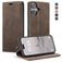 CaseMe 013 Housse iPhone 17 Etui Porte-Monnaie - Coffee
