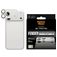 PanzerGlass FENDER iPhone 17 Pro Max Aluminium Protection caméra - Compatible coque - Argent