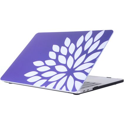 Mobigear Flowers MacBook Pro 15 pouces (2016-2019) Coque rigide pour MacBook - Model 58 - Modèle A1707 / A1990
